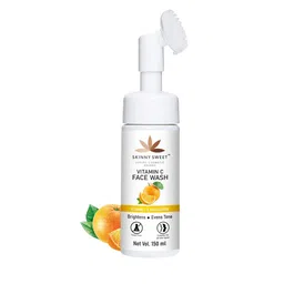 SKINNYSWEET Vitamin C Face Wash With Niacinamide For Brightening - 150 ml image 5