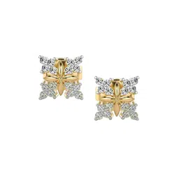 VALANOVA 14K Yellow Gold 0.18 Ct Lab Grown Diamond Earrings-image-64