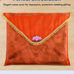 Kuber Industries Orange Set of 2 Regular Multi-Utility Organisers image 2
