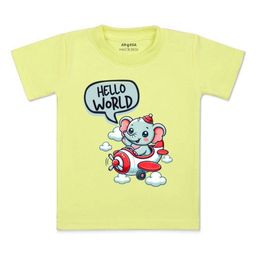 Arvesa Kids Typography Printed Applique T-shirt-image-71