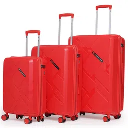 SWISS MILITARY Set Of 3 Star Hard Sided Trolley Bag-1