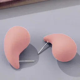 FIMBUL Teardrop Shaped Drop Earrings-5