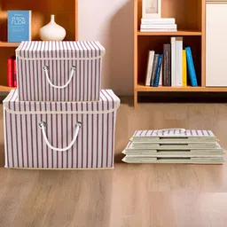 Aura Cream-Coloured Set of 6 Regular Drawer Organiser Organisers-34