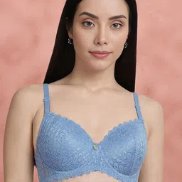 Susie Core Women Full Coverage Lightly Padded Seamless Minimizer Bra-picture-36