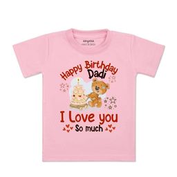 Arvesa Kids Typography Printed V-Neck Applique T-shirt-30