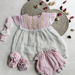 ArthLife Girls Pink Baby Apparel Gift Set-image-86