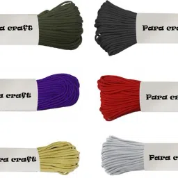 50ft 550 Paracord Parachute Survival Cord - GP1(Pack of 6) Multicolor-picture-13