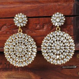 Anouk Circular Drop Earrings-10