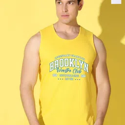 WOOSTRO 2-Pcs Printed Odour-Free Cotton Innerwear Vests VWS26(BKLN YELLOW)(ALONE WHITE)-image-37
