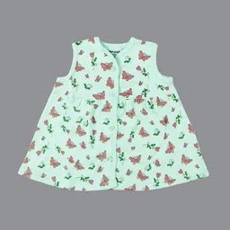 Born Babies Girls Conversational Printed A-Line Dress-picture-52