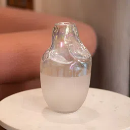 curiocasa Glisten Transparent Glossy Glass Flower Vase-image-22