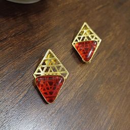Jeweltos Contemporary Studs Earrings-image-9