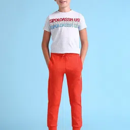 U.S. Polo Assn. Kids Boys Solid Joggers-image-63