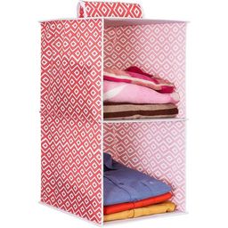 prettykrafts Red Reusable 2-Shelf Hanger Closet Hanging Shelves Organisers-image-30