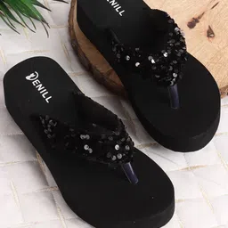Denill Women Open Toe Flats-55