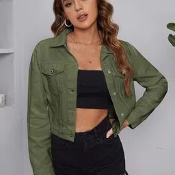 DIMPY GARMENTS Women Lightweight Denim Jacket-picture-21