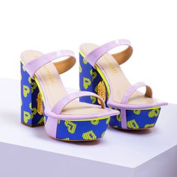 Papa Don't Preach PU Block Mules with Bows-11