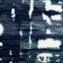 Sapana Carpet-Mats Navy Blue Abstract No Shredding Polyester Carpet image 4