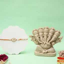 Aapno Rajasthan Set Of 1 Rakhi With Panchmukhi Ganesh-48