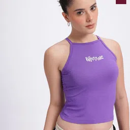 SZN Pack Of 2 Women Printed Bamboo Tank Crop Tops-image-46