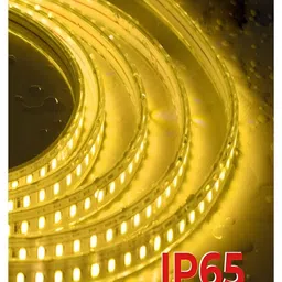 KAVYARA White Rice Shape String Lights image 5