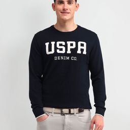 U.S. Polo Assn. Denim Co. Men Brand Logo Printed Cotton Pullover-image-20