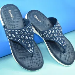 Ajanta Women Embellished Casual T-Strap Flats-image-30