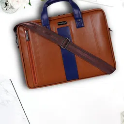 HARD CRAFT Men PU Laptop Bag-11