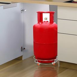 Modern Stainless Steel Kitchen Utility Round Trolley for Plants & Appliances Stainless Steel Kitchen Trolley-image-90