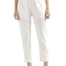 DIGITAL SHOPEE Women Pleated Regular Fit Trousers-image-85