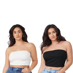 PINOVO Black Cotton Tops-picture-22