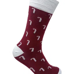 Mint & Oak Unisex Pack Of 2  Patterned Calf-length Socks image 3