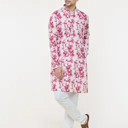 Arihant Rai Sinha Men Floral Printed Kurta-picture-42