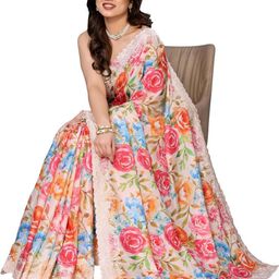 Moda Rapido Floral Embroidered Saree-image-24
