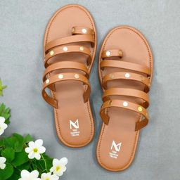 THE MADRAS TRUNK Women Textured Mules Flats-image-34