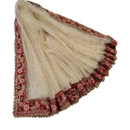 Navti Creations Women Golden Net Dupatta-picture-33