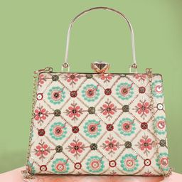 NORVE Embellished Box Clutch-image-45