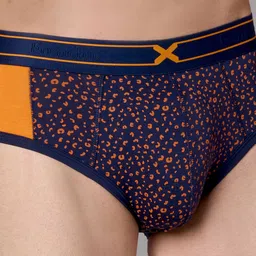FRENCHIE X-Lit Leopard Printed Mositure Wicking Stretchable Tencel Micro Modal Briefs image 2