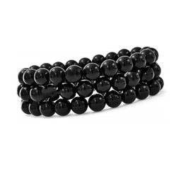 Divine souvenirs Black Alloy Bracelet-image-25