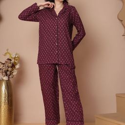 TAG 7 Women Printed Night suit-image-96