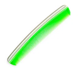 ARPANA BRIGHT Set of 5 Green and White Styling and Detangling Combs image 3