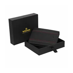 WROGN Men Leather Two Fold Wallet-18