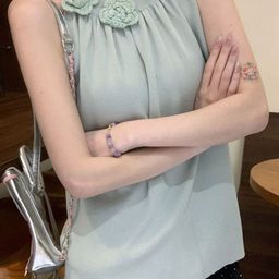 KPOP Women Round Neck Sleeveless Top-picture-32