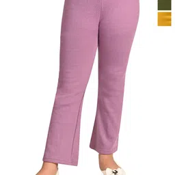 BAESD Girls Pack of 3 Woolen Palazzos-picture-49