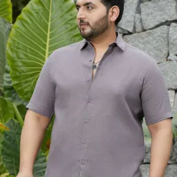 Instafab Plus Men Comfort Opaque Casual Shirt-image-99
