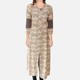 Biyu Women Geometric Printed Kurta-image-55