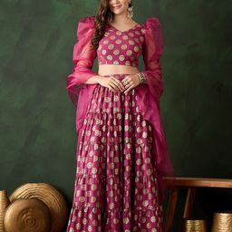 Sangria Printed Lehenga Choli-picture-19