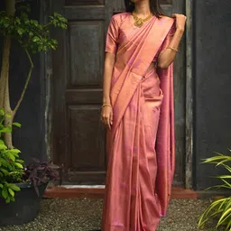 AMRUTKALA SAREES Woven Design Banarasi Saree-image-20
