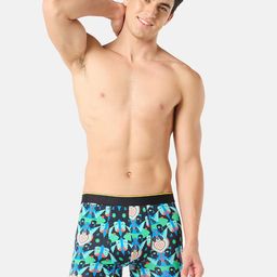 Bummer Men's Underwear Mircomodal Printed Trunk TRYM01S-17