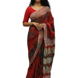 Pinkcity Trade World Pure Cotton Ikat Saree-picture-24